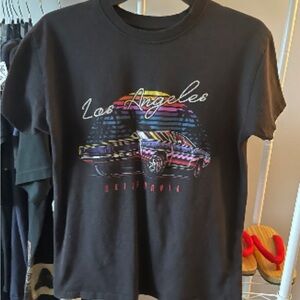 Los Angeles Graphic Kids T-Shirt - Black